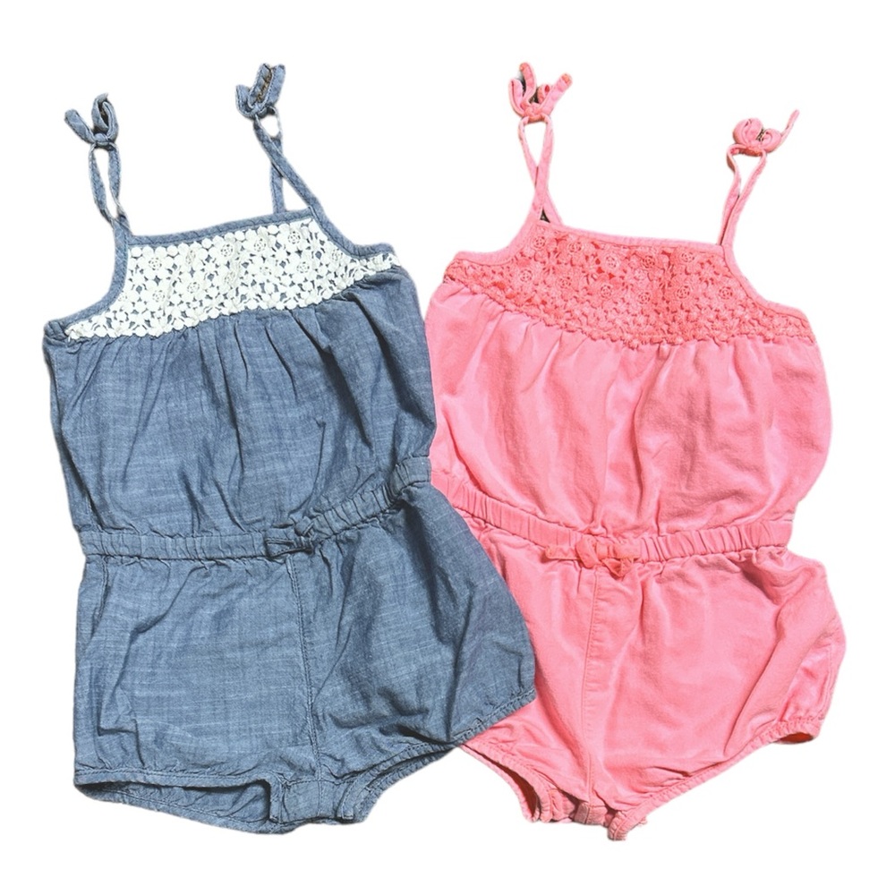 Two 24 mos OshKosh rompers